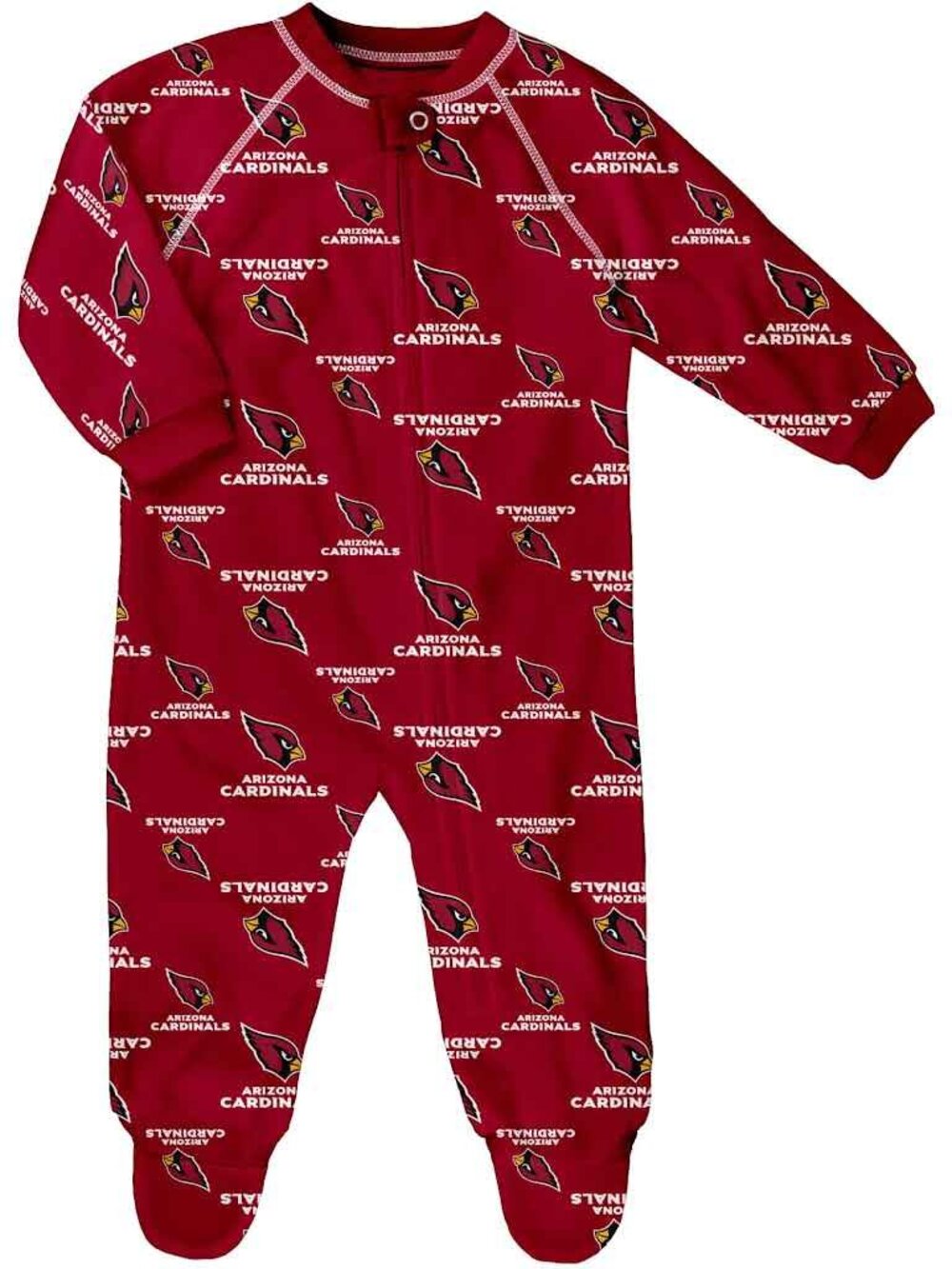 NEW LICENSED NFL ARIZONA CARDINALS BABY INFANT ONESIE SIZE 0-3M